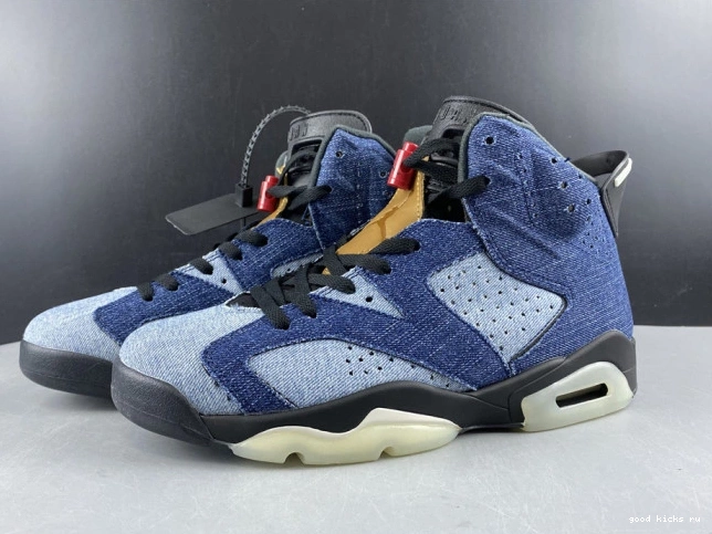 Denim Jordan CT5350-401 6 Washed Air 0817